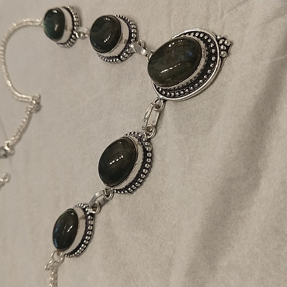 Labradorite necklace